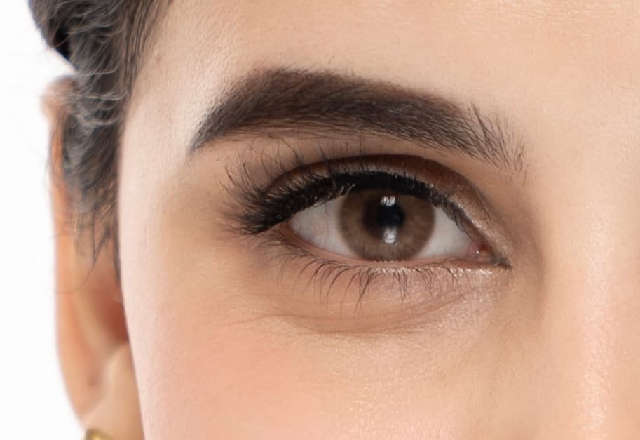 After applying Rowh lashes